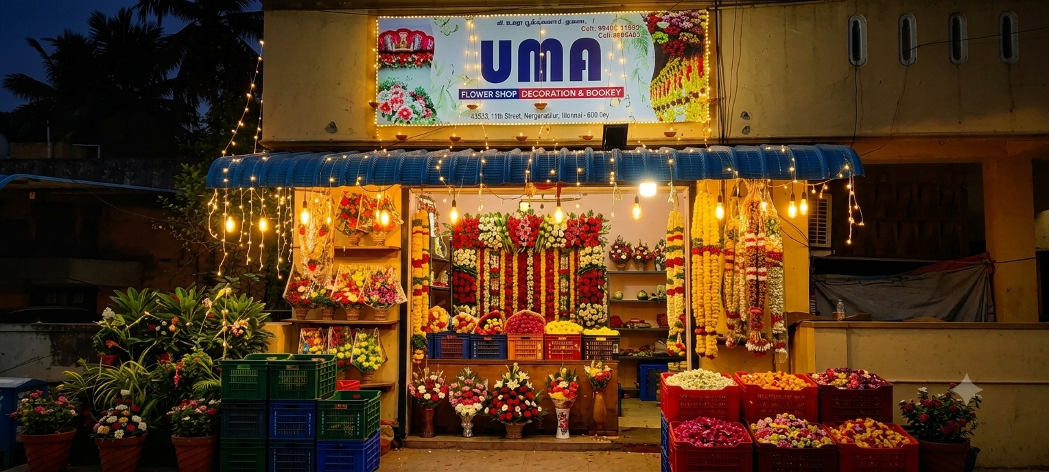 UMA Flower Shop - Fresh Flowers